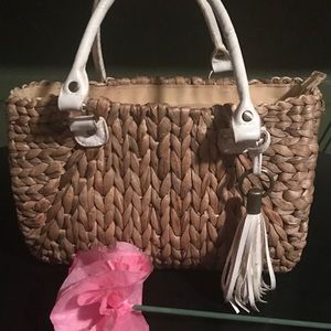 Straw Studios straw handbag